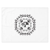 スカル テーブルクロス (正面(横))