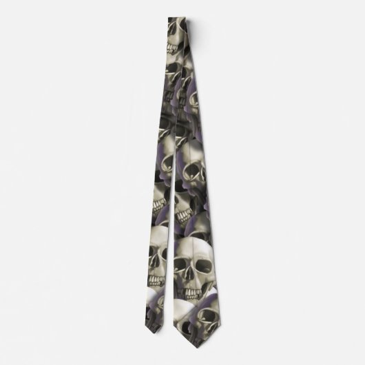 スカル ネクタイ (裏面)