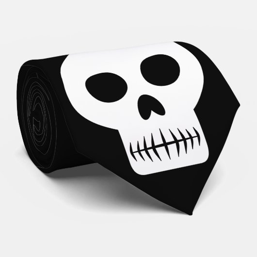 スカル ネクタイ (ロール)