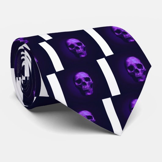 スカル ネクタイ (ロール)