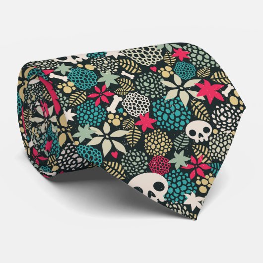 スカル ネクタイ (ロール)