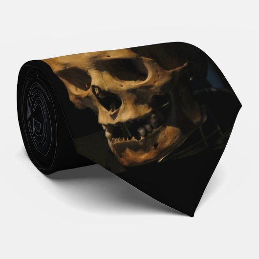 スカル ネクタイ (ロール)