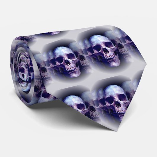 スカル ネクタイ (ロール)