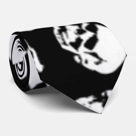 スカル ネクタイ (ロール)