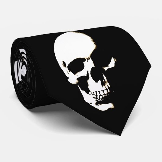 スカル ネクタイ (ロール)