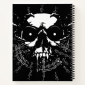 スカル ノートブック (裏面)