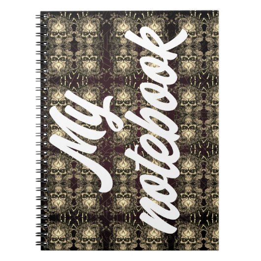 スカル ノートブック (正面)