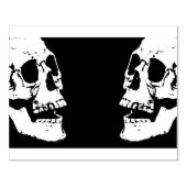 スカル – ハロウィーンカード作成 ラバースタンプ (インプリント)