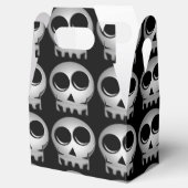 スカル、ハロウィーンギフトバスケット フェイバーボックス (オープン)