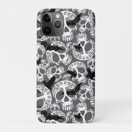 スカル ハロウィーン 装飾 カラベラ Case-Mate iPhoneケース (裏)