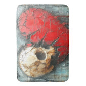 スカル バスマット (正面縦)