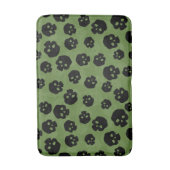 スカル バスマット (正面縦)