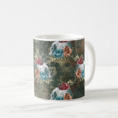 スカル(バラ花) コーヒーマグカップ (正面右)