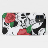 スカル、バラ、ダガー Case-Mate iPhoneケース (裏面(横))