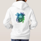 スカル パーカ (裏面)