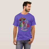 スカル ビバ メイコス メンズ レディース 独立記念日 Tシャツ (正面フル)