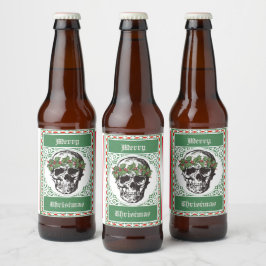 スカル ビールラベル