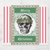 スカル ビールラベル (シングルラベル)