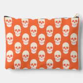 スカル（ピンク、オレンジ、クリーム） アクセサリーポーチ (裏面)