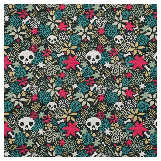 スカル ファブリック (見本)