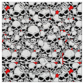 スカル! ファブリック (クローズアップ)