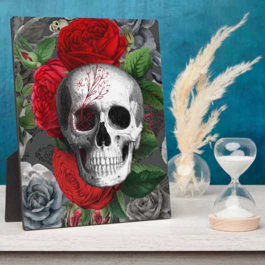 スカル フォトプラーク (側面)