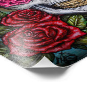 スカル フォトプリント            (角)