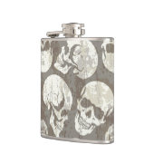 スカル フラスク (左)