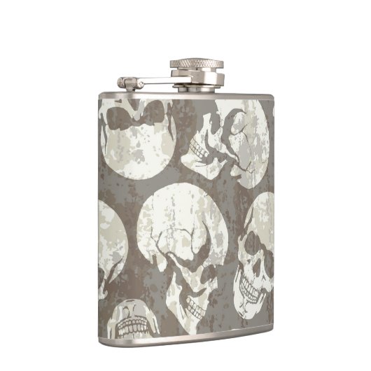 スカル フラスク (右)