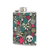 スカル フラスク (左)