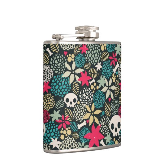 スカル フラスク (右)