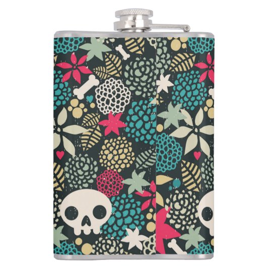 スカル フラスク (裏面)