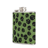 スカル フラスク (左)