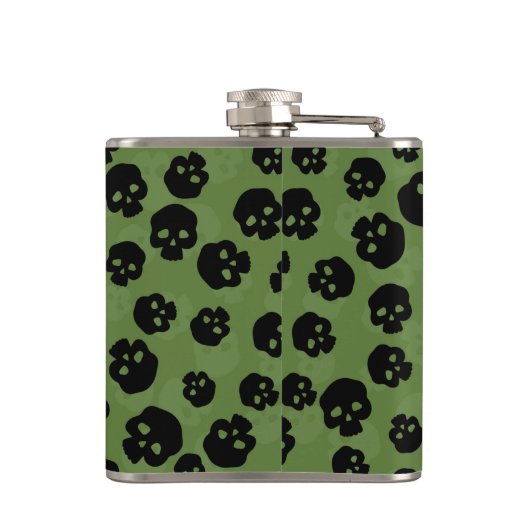 スカル フラスク (裏面)