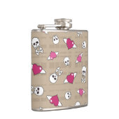 スカル フラスク (右)