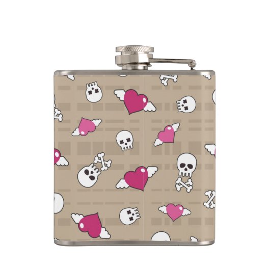 スカル フラスク (裏面)