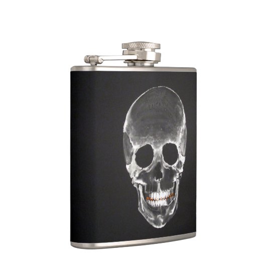 スカル フラスク (右)