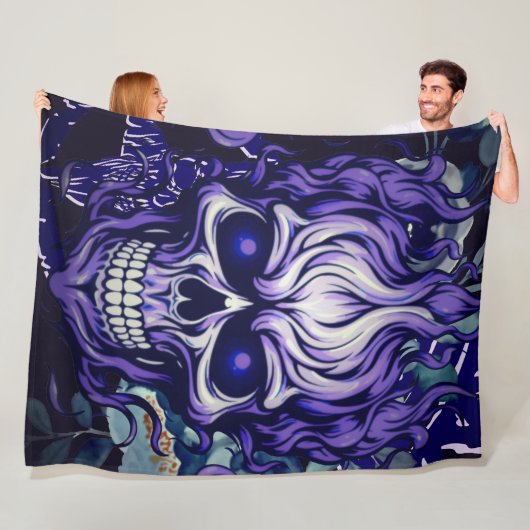 スカル フリースブランケット (インサイチュ)