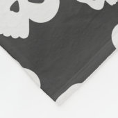 スカル フリースブランケット (角)