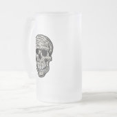 スカル フロストグラスビールジョッキ (正面左)