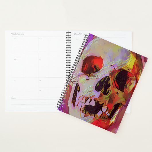 スカル プランナー手帳 (ディスプレー)