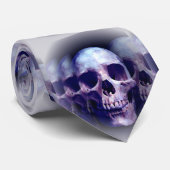 スカル – ヘビーメタルファンタジー ネクタイ (ロール)