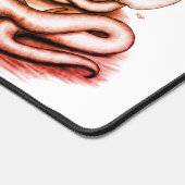 スカル – ヘビ付き悪魔の頭 デスクマット (コーナー)