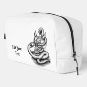 スカル – ヘビ付き悪魔の頭 ドップキット (右コーナー)