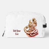 スカル – ヘビ付き悪魔の頭 ドップキット (裏面)