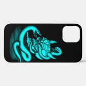 スカル – ヘビ付き悪魔の頭 Case-Mate iPhoneケース (裏面 (横))