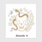 スカル・ヘビ シール (シート)