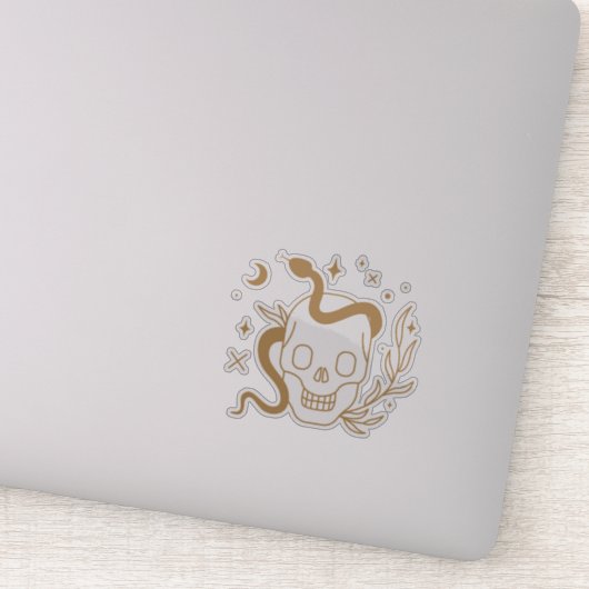 スカル・ヘビ シール (詳細)