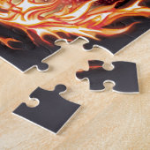 スカル + ヘビ ジグソーパズル (側面)