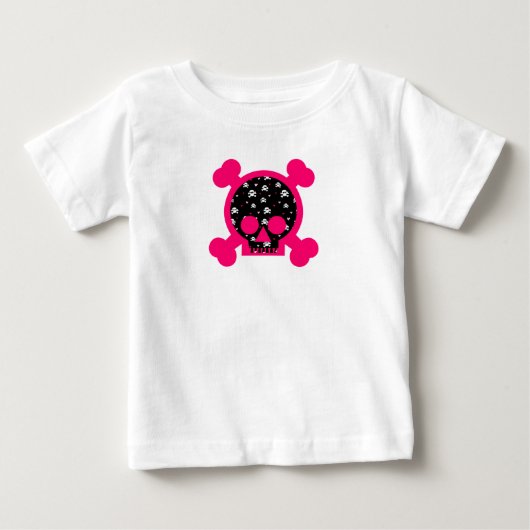 スカル ベビーTシャツ (正面)